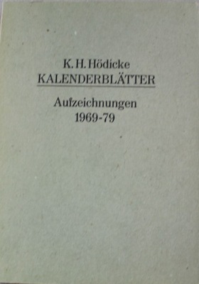 Aufzeichnungen 1969 79