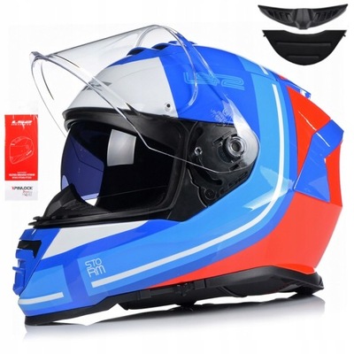 LS2 FF800 STORM SLANT KASK MOTOCYKLOWY BLENDA r.S