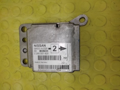 Nissan primera p12 датчик air bag 0285001420 фото №1