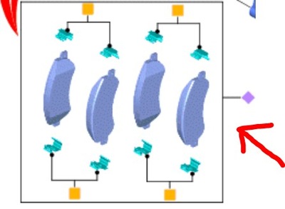 Тормозные колодки тормозные перед ford custom / transit 2014- фото №1