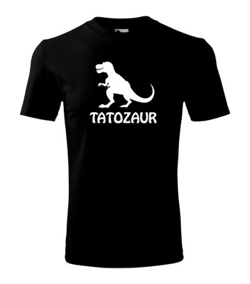 Koszulka T-shirt T1 TATOZAUR DINOZAUR TATA męska