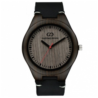 Drewniany zegarek meski Giacomo Design GD08013 Box