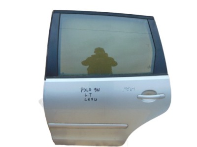 Дверь левый задняя vw polo 9n 05-08 rok la7w фото №1