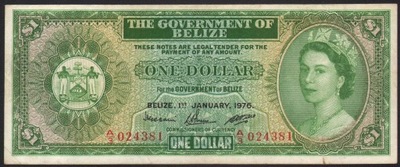 BELIZE - 1 DOLAR 1976