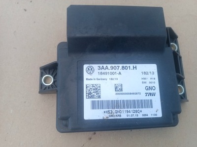 Volkswagen vw passat b7 модуль тормоза ручного 3aa907801h фото №1