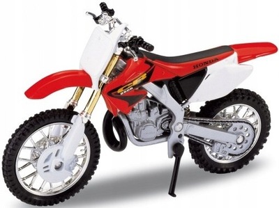 HONDA CR 250R motocykl model 1:18 Welly metalowy