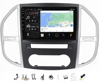 РАДИО GPS ANDROID MERCEDES VITO W447 USB 128GB SIM