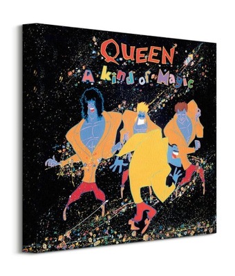 Queen A Kind of Magic - obraz na płótnie 40x40 cm