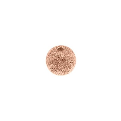 Kulka diamentowana 5 mmpozłacana na różowo