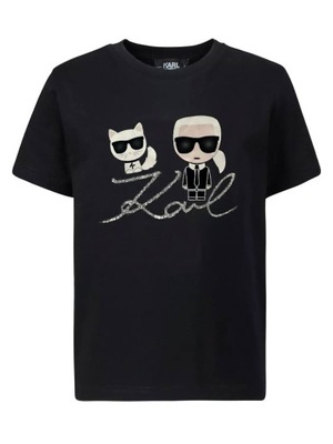 T-shirt męski koszulka Karl Lagerfeld Czarny XL
