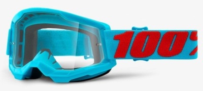 GOGLE 100% PROCENT STRATA 2 SUMMIT CLEAR LENS