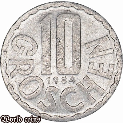 10 GROSCHEN 1984 AUSTRIA