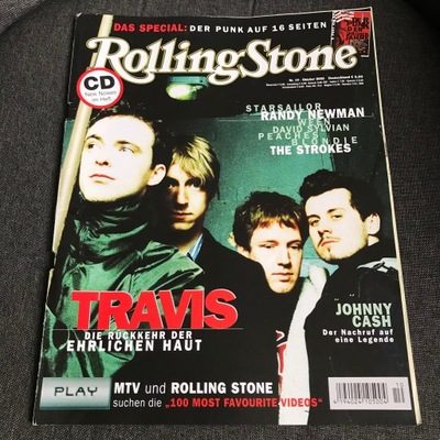 ROLLINGSTONE 10/03 TRAVIS CASH PUNK