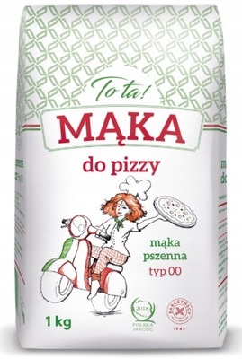 TOTA MĄKA PSZENNA DO PIZZY WŁOSKA NA PIZZĘ 1KG