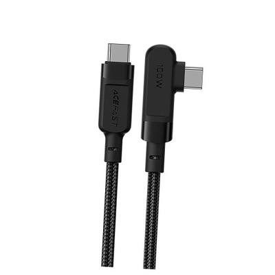 Kabel Acefast C5-03 Black USB-C - USB-C PD QC 100W 5A 480Mb/s 2m czarny