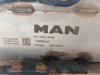 Выхлоп катализатор man tgl tgm euro 6 0490 фото №1