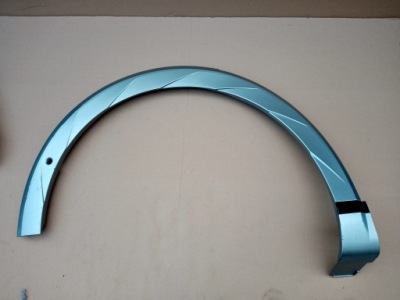 Hyundai ioniq v ліва молдинг крила перед фото №1