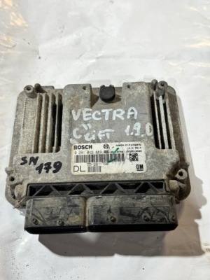 Бортовой компьютер блок управления двигателя opel vectra c 55201790 фото №1