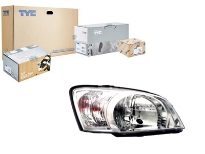 Tyc фара лампа передняя hyundai getz 1.5 crdi фото №1