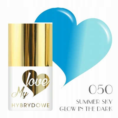 Lakier Hybrydowy MyLove UV/LED 050 Summer Sky