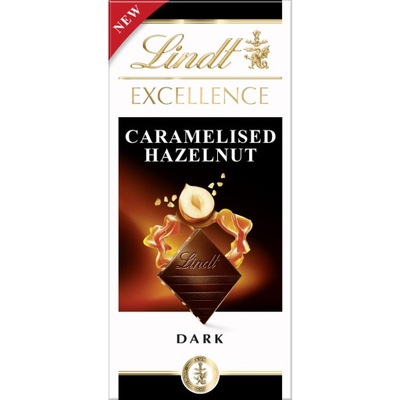 Lindt Excellence czekolada gorzka orzech karmel