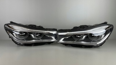 Bmw 7 g11 g12 лампы левая правая адаптивный full led фото №1