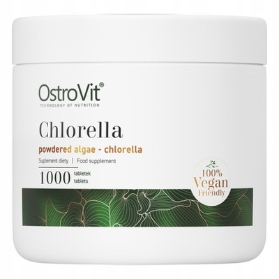 OstroVit Chlorella tabletki 1000 szt. ALGI