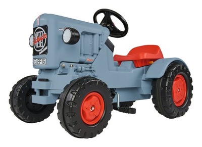 BIG Traktor Eicher Diesel ED 16 na Pedały z Regulacją Siodełka od 3 Roku