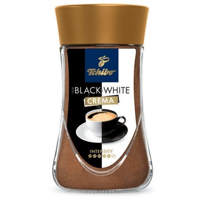 Tchibo Black 'n White Crema kawa rozpuszczalna słoik 180g