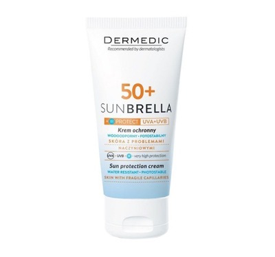 DERMEDIC SUNBRELLA ULTRALEKKI KREM OCHRONNY SPF50+