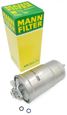 FILTR PALIWA Mann-Filter WK 853/3 x Filtr paliwa