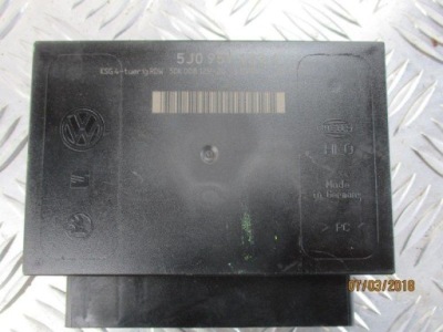 Модуль комфорту 5j0, 5j0959433a, fabia 2 ii, 2008 фото №1