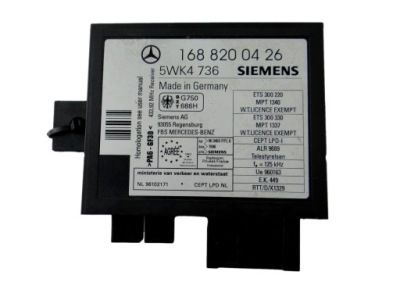 Модуль імобілайзер mercedes a170 168 820 04 26 фото №1