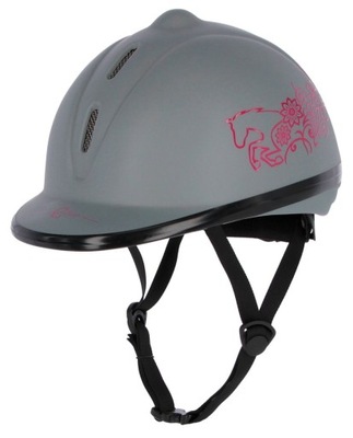 KASK HEŁM TOCZEK DO JAZDY KONNEJ JEŹDZIECKI ROZMIAR 52-55CM