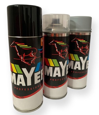 JUEGO COLOR MALETERO + COLOR BEZBARWNY + BRIDA 3 SPRAY'E PO 400 ML MAYER  