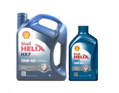 МАСЛО SHELL HX7 10W40 10W-40 5L + КРОНШТЕЙН