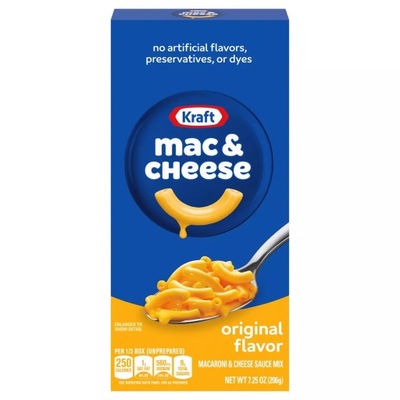 Macaroni & cheese Kraft 206 g Makaron z serem