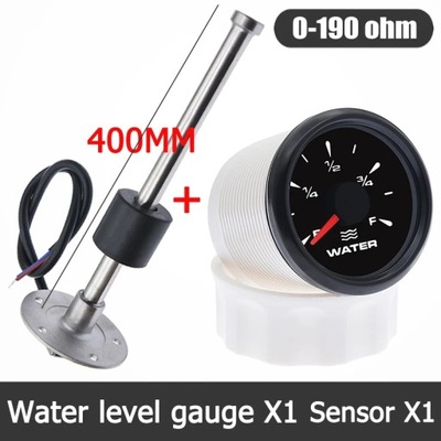 52MM WATER LEVEL GAUGE WATER LEVEL SENSOR 0~190 OHM WITH 7 COLOR B~75083  