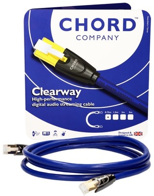 Chord Company Clearway Streaming - 0,75m Przewód Ethernet