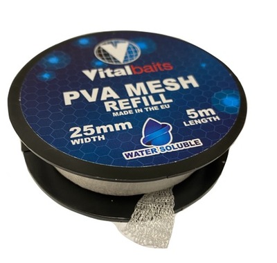 Vitalbaits Náhradná sieť PVA Mesh 25mm 5m