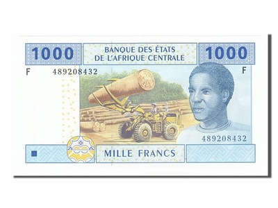 Banknot, Państwa Afryki Środkowej, 1000 Francs, 20