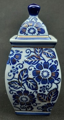 Porcelanowa pojemnik na herbatę, przyprawy
