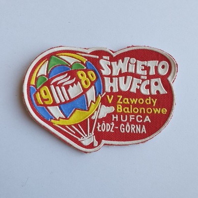 Naszywka ZHP 1980 Zawody Balonowe