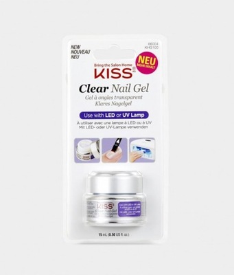 Kiss Żel UV - transparent 15 ml