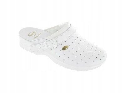 SCHOLL KLAPKI BIAŁE WSUWANE DAMSKIE CASUAL 42 1Ż8B