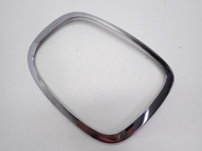 Защита панель фары рамка лампы хром левый задний  mini cooper f55 f56 f57 17r фото №1