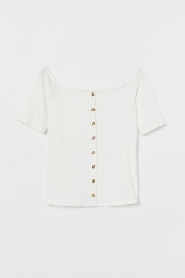 H&M 40/L top w prążki