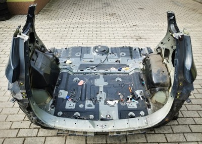 Kia carens iv 13-18 четверть обрезанный задняя кузов pas задний поддон фото №1