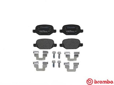 КОЛОДКИ ТОРМОЗНЫЕ BREMBO P23065 23517164