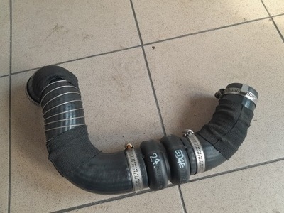 Ford edge ii mk2 2015-18 2.7 v6 шланг труба waż інтеркулер з'єднувач фото №1